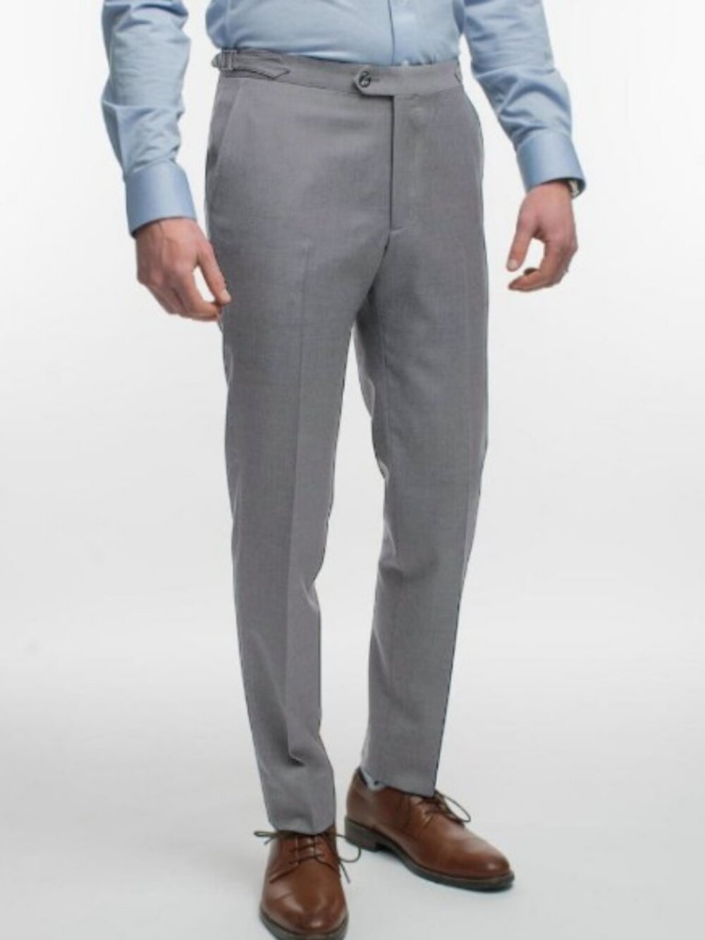 Surmesur Signature tailored dress pants grey men's
